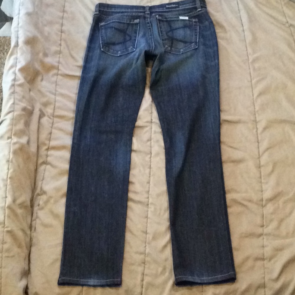 David Kahn Straight Leg Jeans Size 29 - Picture 2 of 8